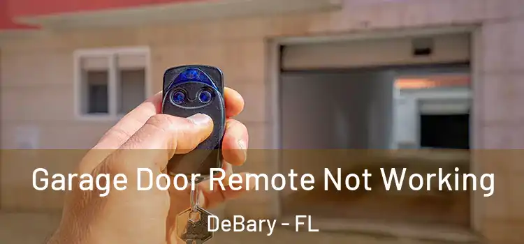  Garage Door Remote Not Working DeBary - FL
